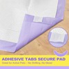 MIZOK Dog Pads Extra Large 28x44in, XXL Potty Pads for