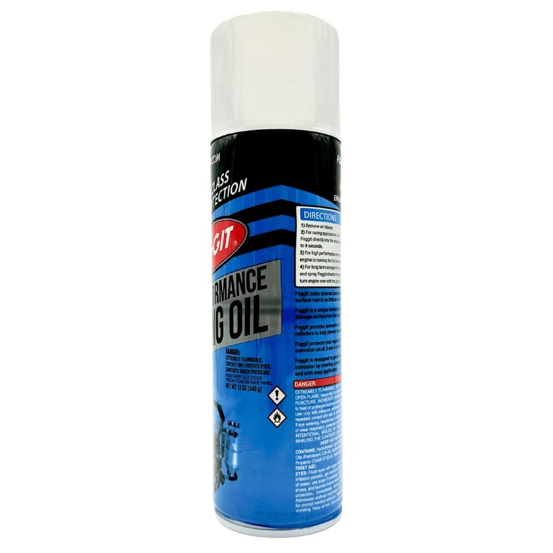 FOGGIT High Performance Fogging Oil Cylinder Lube, 12 Oz Can