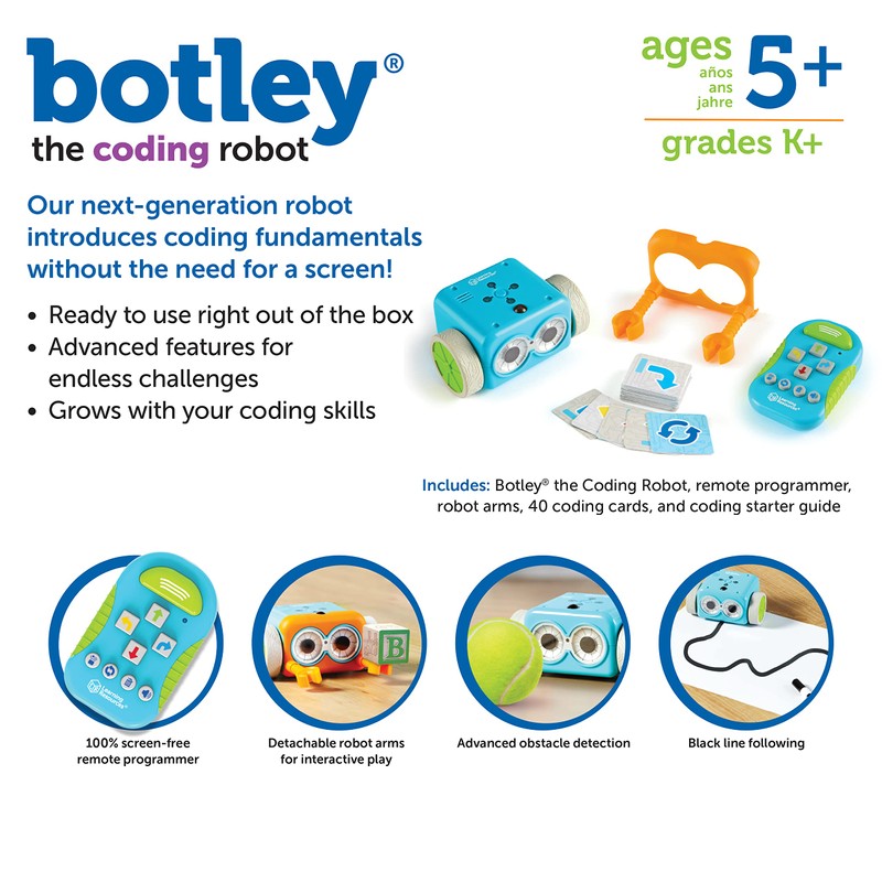 Learning Resources Botley the Coding Robot - Code Games for