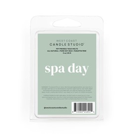 Pet Safe Wax Melts for Dogs | Non Toxic Soy Wax Melts | Natural, Paraffin-Free, Clean Burning | Odor Eliminating Wax Cubes | Spa Day