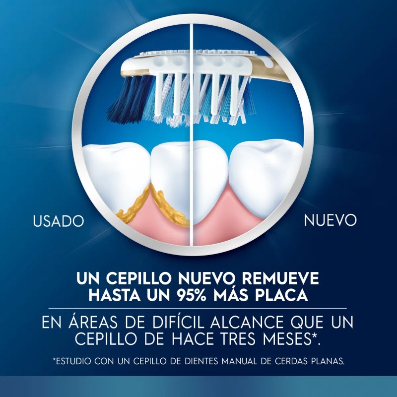 Cepillo Dientes Oral Beneficios Remoción Superior Placa Unidades