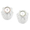 Prime-Line MP54260 Hot and Cold Faucet Handles, 1-5/8 In. Height,