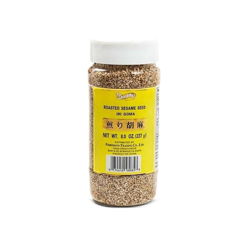 Shirakiku Roasted Sesame Seeds (IRI GOMA) | Perfect for Salad,