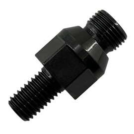 5/8"-11 Male to 1/2" Gas Male Core Drill Adapter for Core Bits. Heat-Treated Steel with high Strength for Longer Durability.