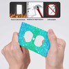1 Gang Duplex Bling Blue Teal Galaxy Sky Receptacle Wall