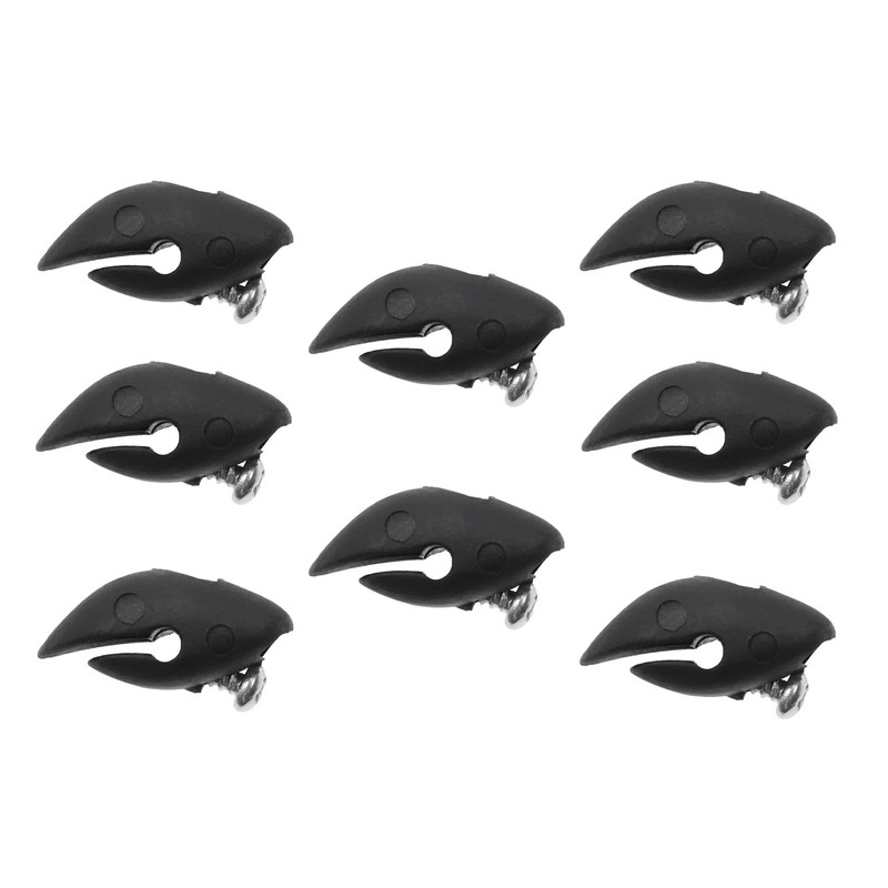 Generisch Bicycle Mudguard Clip Struts Attachment Holder Mudguard Holder (Black,