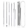 Blackhead Remover Set, High-Quality Stainless Steel Comedone Squeezer, Acne, Whiteheads,