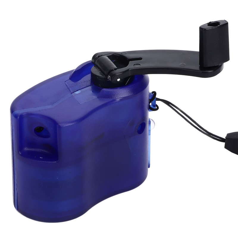 USB Hand Crank Phone Charger, Portable Handheld Power USB Charger
