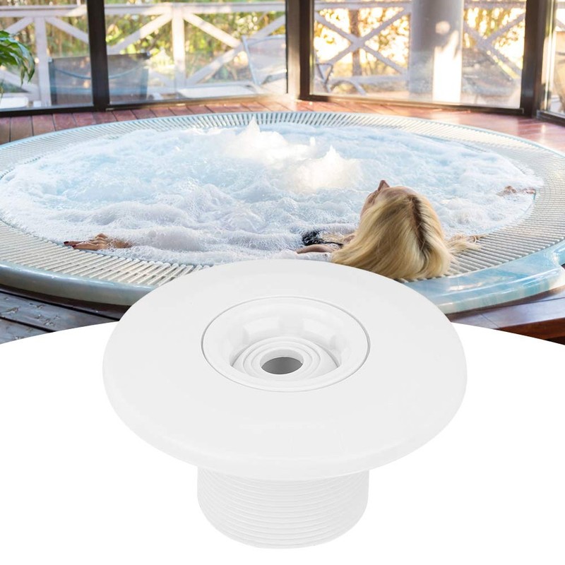 Wifehelper Pool Jet Nozzle, 360 Degree Rotating Pool Spa Jet