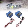 2Pcs 7KG 2065 RC Servo Waterproof Low Noise Gearbox Servo
