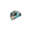 Speedo SE12453 MONA Mesh Cap Swim Cap, Green/Nectarine, L