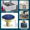 Cionyce 12 Pack Gold Knobs for Dresser Drawers, Brass Dresser