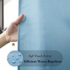 AooHome 72x96 inch Fabric Shower Curtain Liner, Waterproof Extra Long