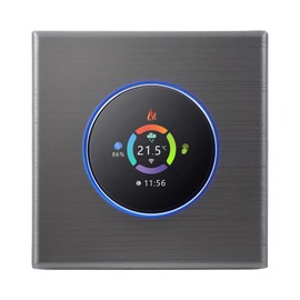 WiFi Smart Thermostat Temperature Controller Weekly Programmable Button Control/ Mobile APP/ Voice Control Compatible with Alexa/ Home, for Water Heating 5A
