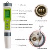 AEROSPRING 3-in-1 Waterproof Multifunction Digital Meter, Measures Electrical Conductivity (EC),