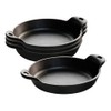 Lodge Round Cast Iron Mini Server - Heat-Treated - Perfect