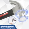 Claw Hammer 8Oz, MAXPOWER Curved Rip Claw Hammer Framing Hammer