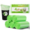 Small Trash Bags 4-6 Gallon, Inwaysin 200 Count Biodegradable Trash
