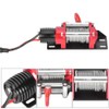 RC Car Metal Winch with Remote Controller Accessories fit for