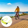 2Pcs 1.5m Yellow Motorcycle Disc Lock Reminder Cable Lock Security