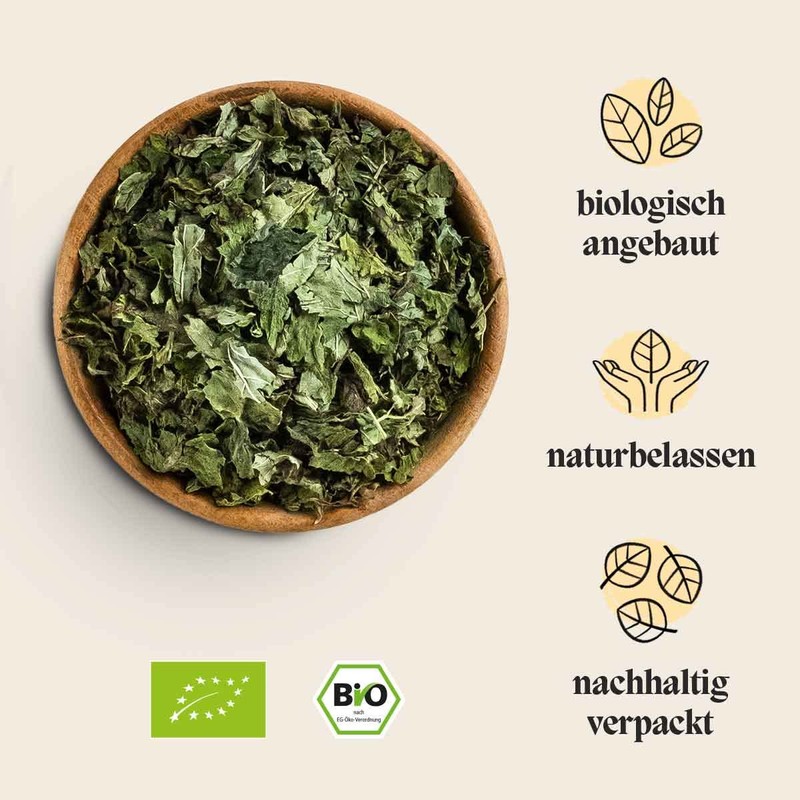 Teegehschwister Organic Lemon Balm Tea from Fair Direct Trade with