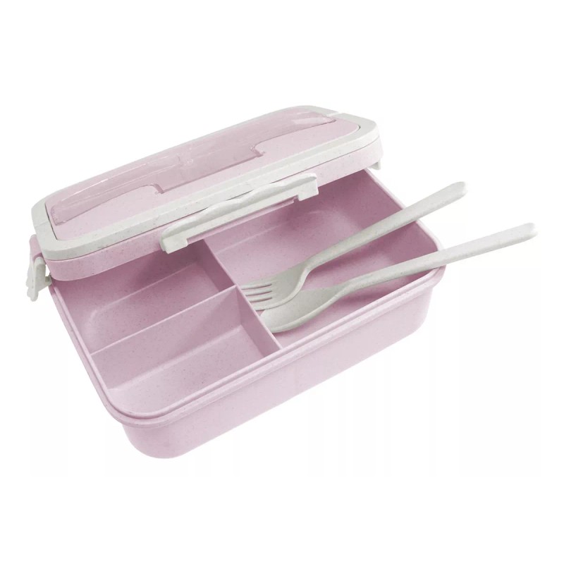 Jands 1 Lonchera Antiderrames Y Cubiertos 3 Compartimentos