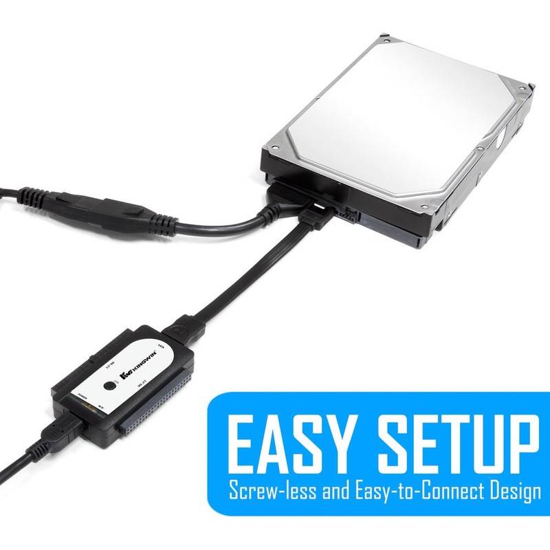 Kingwin USI-2535 USB 2.0 to SATA and IDE Adapter for
