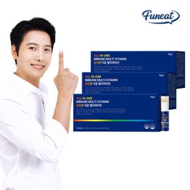 22-Type All-in-One Immune Multivitamin Large Size 3 Boxes (Total 84 Bottles) 12-Week Supply / High-Dose Vitamin B Drinkable Liquid Vitamin / 22종 올인원 이뮨 멀티비타민 대용량 3박스 (총 84병) 12주분  고함량 비타민B 마시는 액상비타민