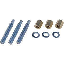 Dorman 03112 Front Exhaust Stud Kit - 3/8-16 x 2-1/2 In. Compatible with Select Models