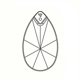 [ASFOUR CRYSTAL] Drop (1.1 inches (28 mm) (22 pieces), Crystal (Crystal))