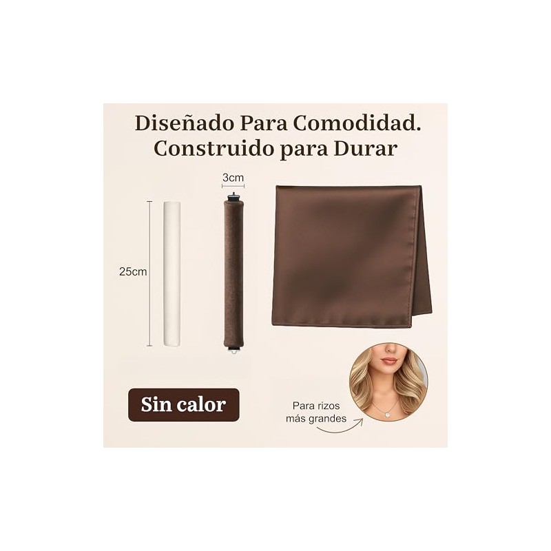 Rulos de Secado Nocturno | Rulos para Rizar el Cabello