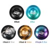 2 Pack Aluminum Yoyo Balls Competitive Yo Yo Gift with