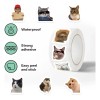 500 Hojas/rollo De Pegatinas En Rollo Con Forma De Gato,