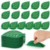 40 Pcs 4" Leaf Carpet Markers for Classrooms