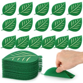 40 Pcs 4" Leaf Carpet Markers for Classrooms