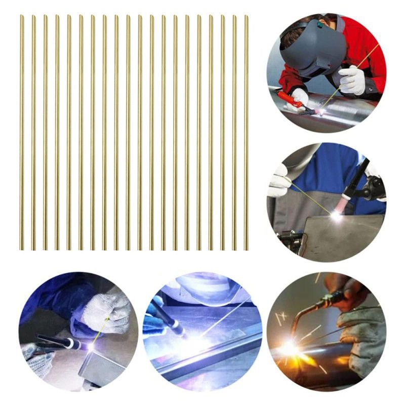 20PCS 3mm Solid Round Brass Rod Lathe Bar Stock Kit