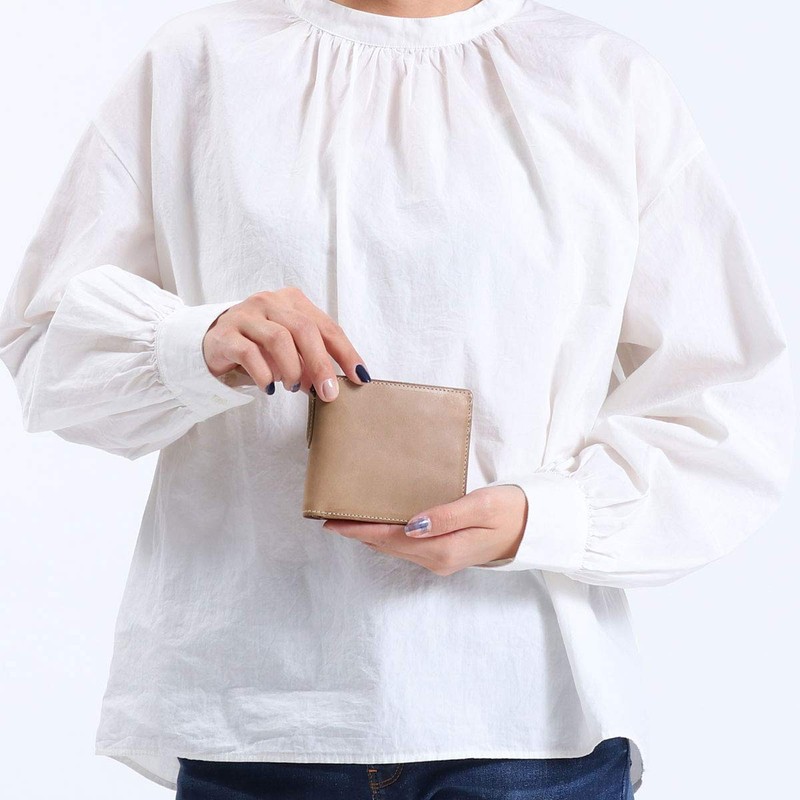 Corvo 8LO-9931 Men's Bifold Wallet with Coin Purse, Khaki