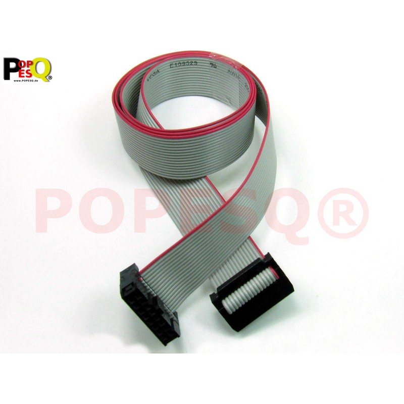 POPESQ® IDC Cable 14-Pin 20 cm Ribbon Cable 2.54 mm
