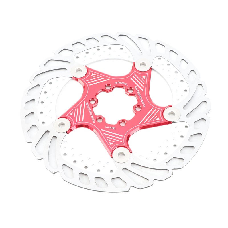 Stainless Steel Bike Cycling Disc Brake Cooling Floating Rotor (180mm)