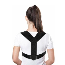 SUNDPIK 남성을 위한 SUNDPIK 1PCS 좋습니다 상부 조절 교정기 스트레이트너 통기성이 편안하고 어깨 가능한 지지 허리 [Bla / 1] SUNDPIK 1PCS Good Straightener Upper Adjustable Correction Shoulder Possible Waist Support Breathable and Comfortable for Men [Bla / 1]