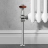 VANCOCO Pipe Tails Antique Brass 15mm X 300mm Radiator Pipe