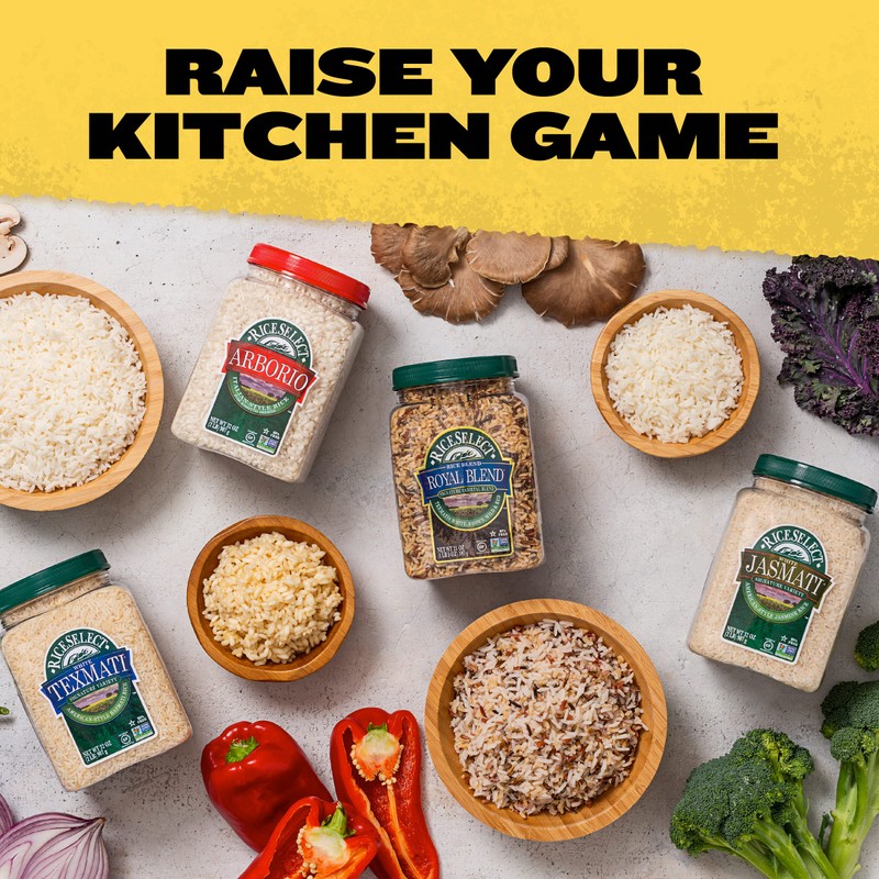 RiceSelect Arborio Rice for Italian Risotto, Premium Gluten-Free Rice, Non-GMO,