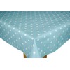 Karina Home Polka Dotty PVC Wipe Clean Tablecloth Vinyl (Duck