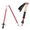 Telescopic Hiking Pole Portable Aluminum Alloy Folding Walking Stick for