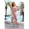 Love Welove Fashion Summer Jumpsuits for Women 2025 Floral Off
