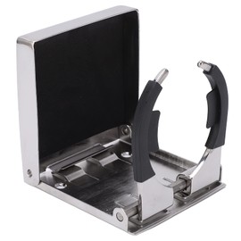 Boat Cup Holders for Drinks, Stainless Steel Cup Holder for Boat, Car Cup Holder Expander Desk Cup Holder Firm Nonslip Folding Cup Holder with Cup Mat for Cars Trucks RVs Boat