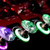 10Pcs Guitar Effect Pedal Footswitch Topper ABS Clear Single Pedal