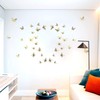 AIEX 24pcs 3D Butterfly Wall Stickers 3 Sizes Butterfly Wall