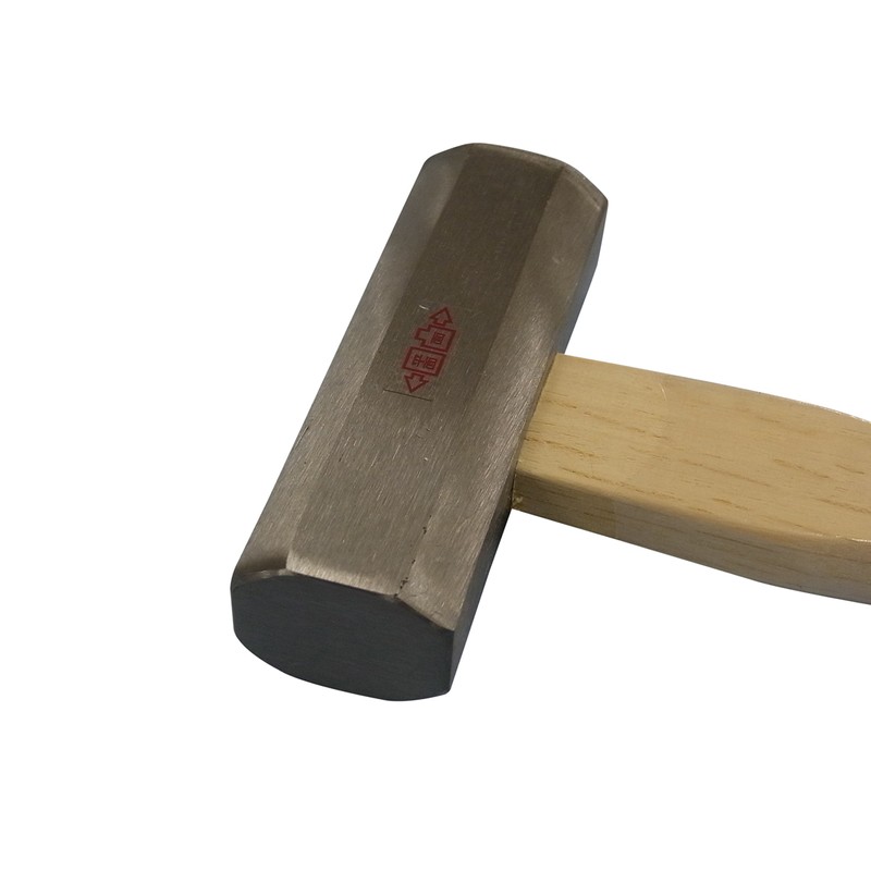 カクイ 八角玄能 375g 樫柄 H-375