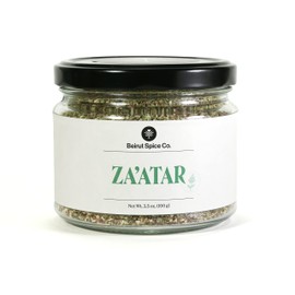 Beirut Spice Co. Authentic Za'atar Spice Mix With Hyssop - 0 Additives Or Oils, Premium Grade - 3.5 Oz